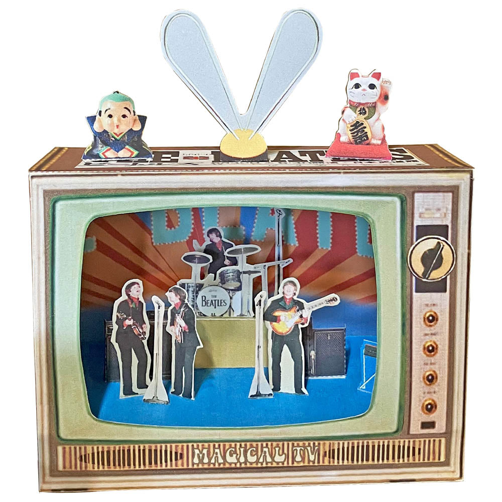 THE BEATLES - (来日 60周年 ) - Live in Japan at Budokan Judo Arena / Tatebanko Paper Diorama Kit